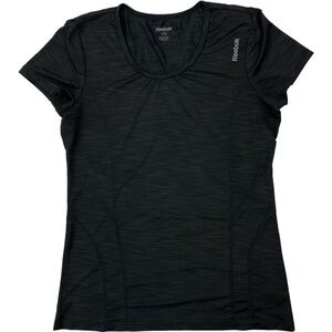 Reebok Woman’s Black Short Sleeve Round Neck T-shirt size S